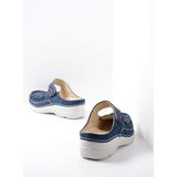 Wolky - Roll Slipper Antique Nubuck - Klomp - Blauw
