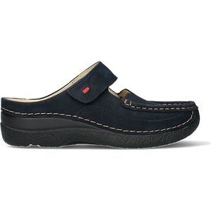 Wolky - Roll Slipper Antique Nubuck - Klomp - Blauw