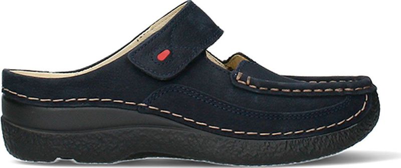 Wolky - Roll Slipper Antique Nubuck - Klomp - Blauw