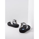 Wolky - Peace 00821 - Teenslippers - Wit - Leer
