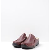 Wolky - Roll Slide - Klomp - Rood - Geheel Gevoerd Leer