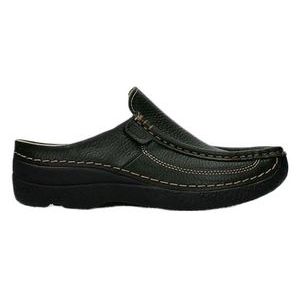 Wolky - Roll Slide - Klomp - Forest - Printed Leather - Geheel Leer Gevoerd