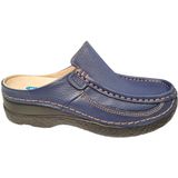Wolky - Roll Slide - Klomp - Skyblue - Printed Leather