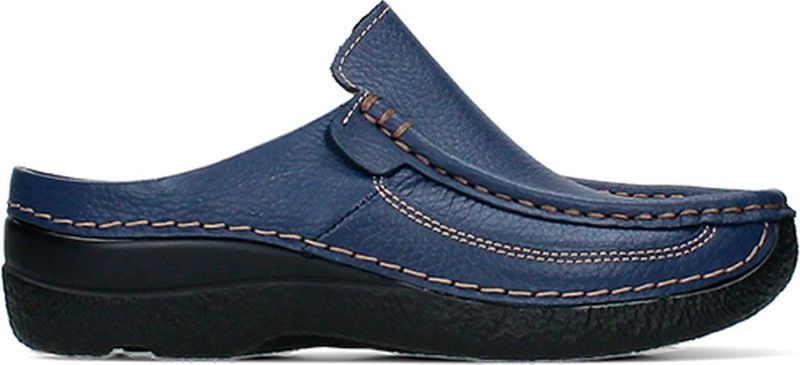 Wolky - Roll Slide - Klomp - Skyblue - Printed Leather