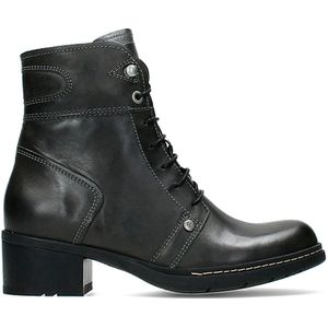 Wolky - Red Deer - Enkellaarzen - Zwart - Leder