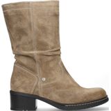 Wolky - Edmonton - Enkellaars - Taupe - Leer