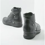 Wolky - 06612 - Halfhoge Schoenen - Zwart - PU Zool