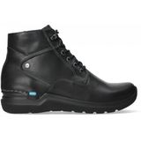 Wolky - 06612 - Halfhoge Schoenen - Zwart - PU Zool