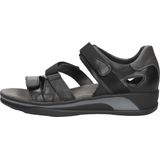 Mustang Comfortabel Sandalen Plat - zwart - Maat 37