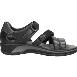 Mustang Comfortabel Sandalen Plat - zwart - Maat 37