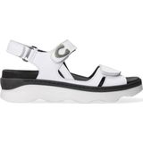 Wolky Sandalen Medusa wit leer