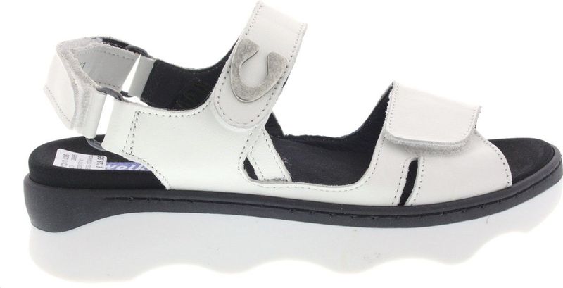Wolky Sandalen Medusa wit leer