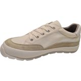Wolky Sneakers Babati ijswit canvas suede