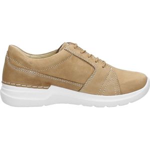 Wolky Veterschoenen Feltwell beige nubuck