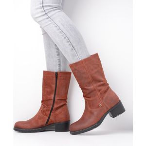 Wolky - 01261 Edmonton - Kuitlaarzen - Liverpool Sue - Zwart - Leer