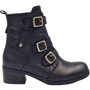 Wolky - 01268 37000 - Enkellaarsjes - Zwart