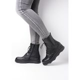 Wolky - Women Akita - Enkellaars - Zwart