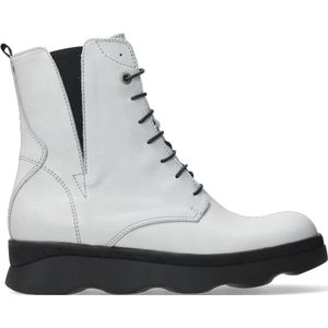 Wolky - Akita - Veterboots - Zwart - Leer
