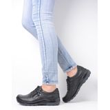 Wolky Veterschoenen Ozark zwart leer