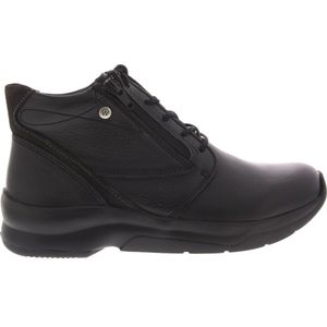 Wolky - Veterschoenen - Glacier - Zwart - Leer