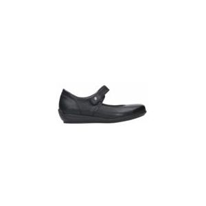 Wolky - Noble F2F - Instapper - Zwart - Biocare Stretch