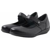 Wolky - Noble F2F Biocare Stretch - Instapper - Zwart - Leer