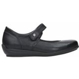 Wolky - Noble F2F Biocare Stretch - Instapper - Zwart - Leer