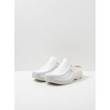 Wolky - Roll Slide Printed Leather - Klomp - White - Geheel Leer Gevoerd