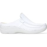 Wolky - Roll Slide Printed Leather - Klomp - White - Geheel Leer Gevoerd