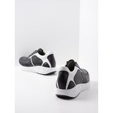 Wolky Sneakers Bounce zwart wit leer