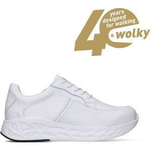 Sneaker Wolky Women Bounce Nappa leather White-Schoenmaat 40
