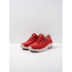 Wolky Veterschoenen Galena rood nubuck