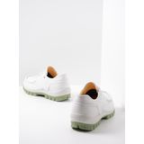 Veterschoen Wolky Women Fly Velvet Leather White 