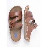 Wolky Slippers Jasper cognac leer