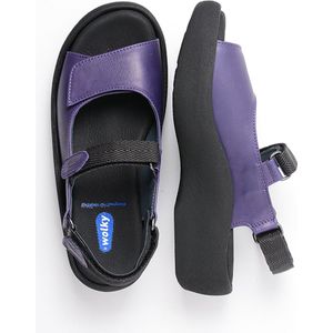 Wolky - Jewel - Sandalen - Paars - Leer