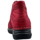 Wolky Hoge veterschoenen Why bordeauxrood nubuck