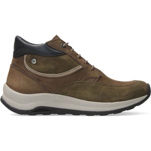 Wolky - Scone - Veterschoen - Taupe - Leer - Flexibele Loopzool