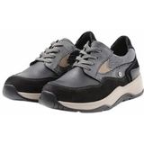 Veterschoen Wolky Women Sappho Zwart Combi-Schoenmaat 39