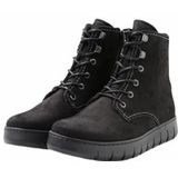 Wolky Hoge veterschoenen New Wave zwart nubuck