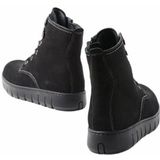 Wolky Hoge veterschoenen New Wave zwart nubuck