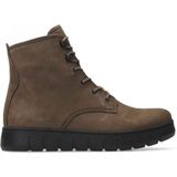 Wolky - New Wave - Veterboots - Zwart - Leer