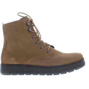 Wolky - New Wave - Veterboots - Zwart - Leer