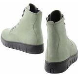 Wolky Hoge veterschoenen New Wave grijsgroen nubuck