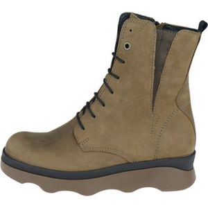 Wolky - Akita Gobi - Bikerboots - Cognac - Nubuck Leer