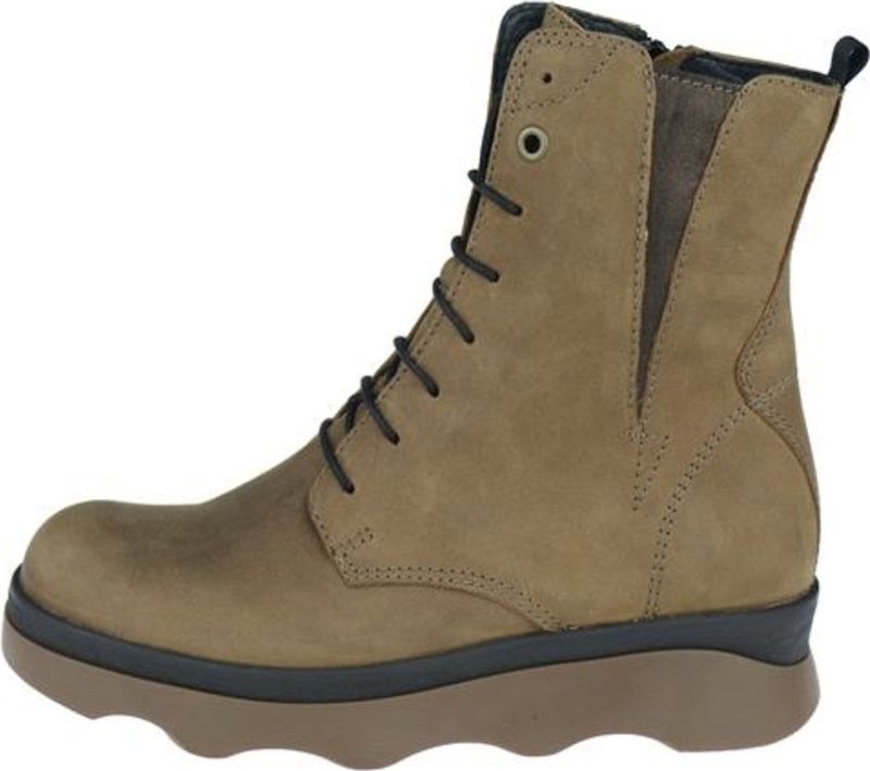 Wolky - Akita Gobi - Bikerboots - Cognac - Nubuck Leer