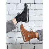 Wolky - Ocean - Enkellaars - Zwart - Leer