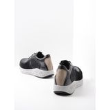 Veterschoen Wolky Women Bounce Zwart Combi-Schoenmaat 37