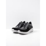 Veterschoen Wolky Women Bounce Zwart Combi-Schoenmaat 37