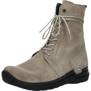 Wolky Hoge veterschoenen Bluff safari suede