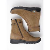 Wolky Hoge veterschoenen Bluff donker taupe suede